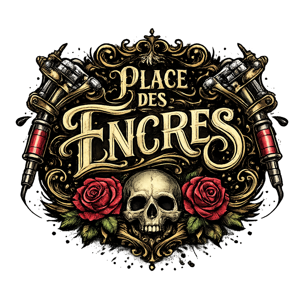 Logo Place des Encres — œil stylisé